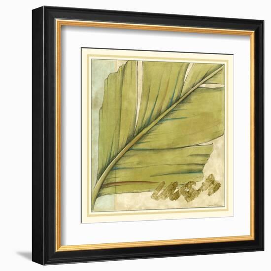 Peacock Palm IV-Jennifer Goldberger-Framed Art Print