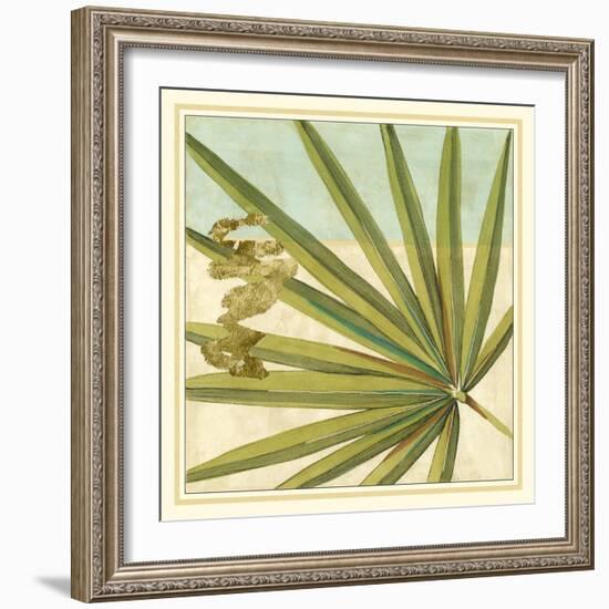 Peacock Palm V-Jennifer Goldberger-Framed Art Print