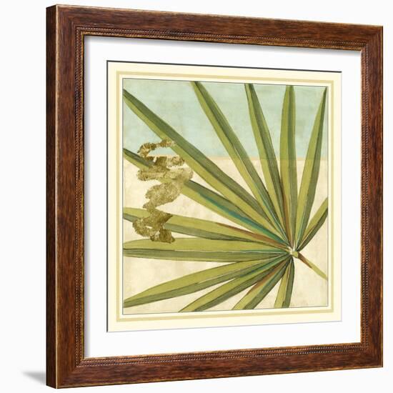 Peacock Palm V-Jennifer Goldberger-Framed Art Print