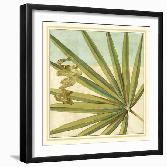 Peacock Palm V-Jennifer Goldberger-Framed Art Print