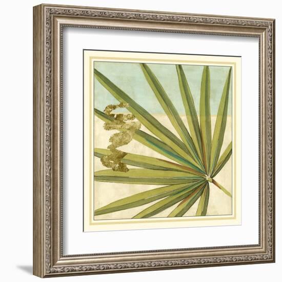 Peacock Palm V-Jennifer Goldberger-Framed Art Print