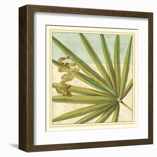 Peacock Palm V-Jennifer Goldberger-Framed Art Print