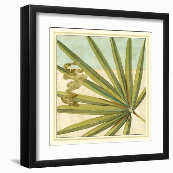 Peacock Palm V-Jennifer Goldberger-Framed Art Print