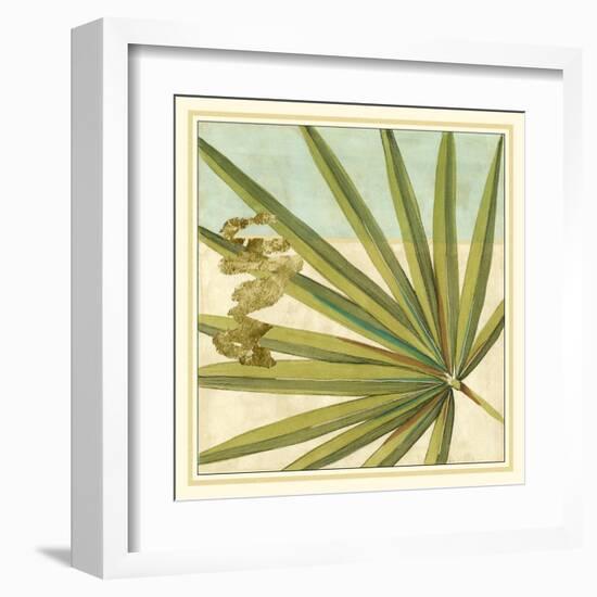 Peacock Palm V-Jennifer Goldberger-Framed Art Print