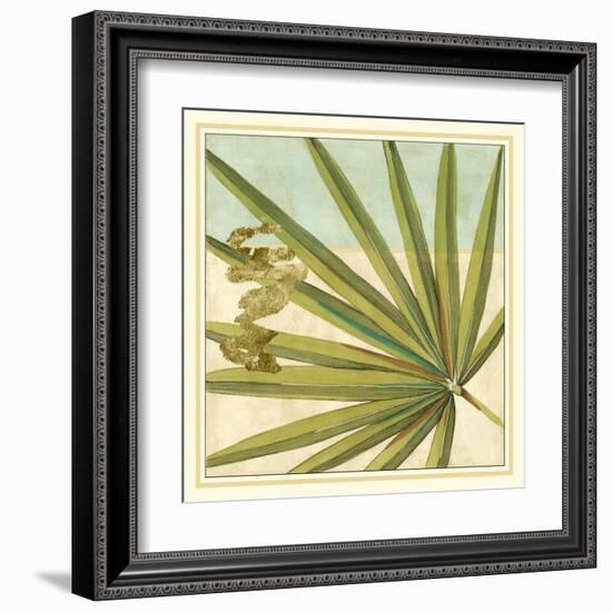 Peacock Palm V-Jennifer Goldberger-Framed Art Print