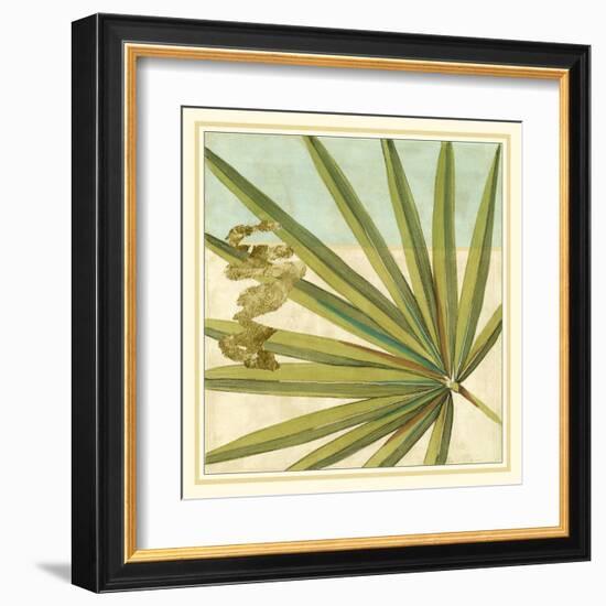 Peacock Palm V-Jennifer Goldberger-Framed Art Print