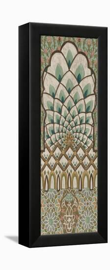 Peacock Tapestry I-Chariklia Zarris-Framed Stretched Canvas