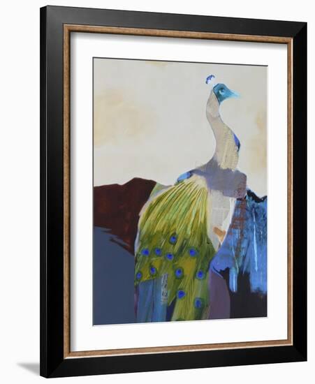 Peacock Transition I-Larry Forgard-Framed Art Print