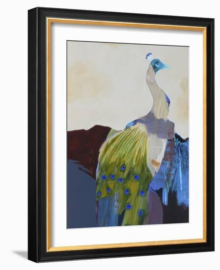 Peacock Transition I-Larry Forgard-Framed Art Print