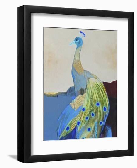 Peacock Transition II-Larry Foregard-Framed Premium Giclee Print