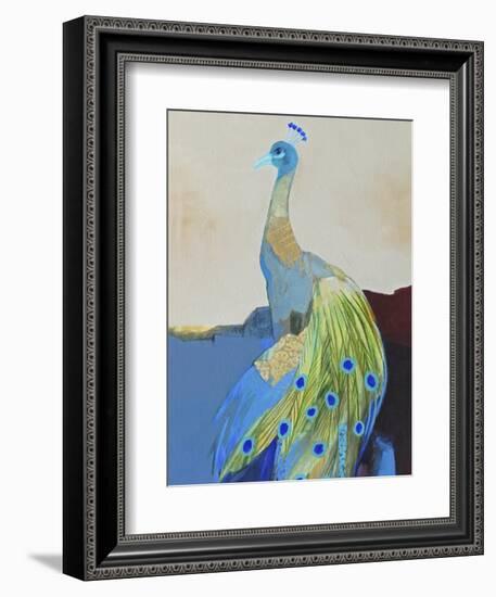 Peacock Transition II-Larry Foregard-Framed Premium Giclee Print