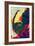 Peacock-Rabi Khan-Framed Art Print