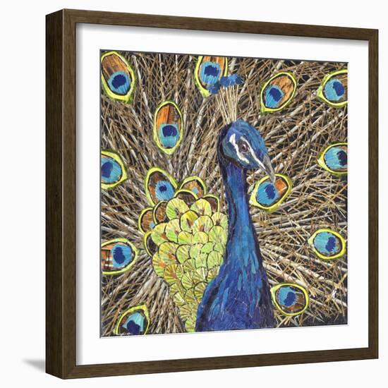 Peacock-Kirstie Adamson-Framed Giclee Print