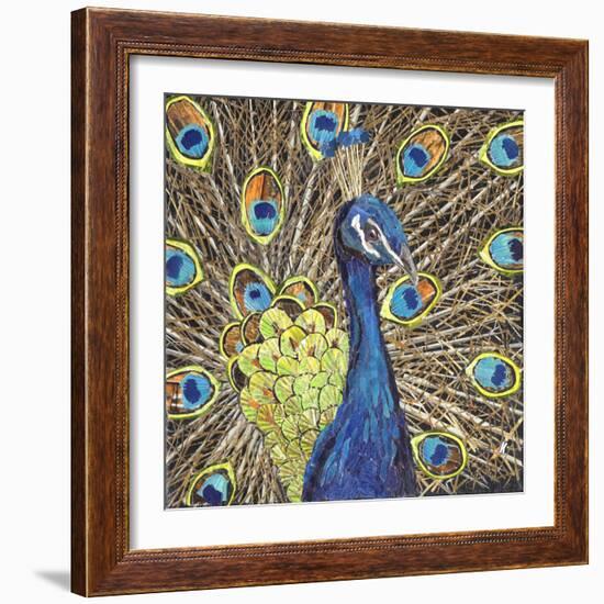 Peacock-Kirstie Adamson-Framed Giclee Print