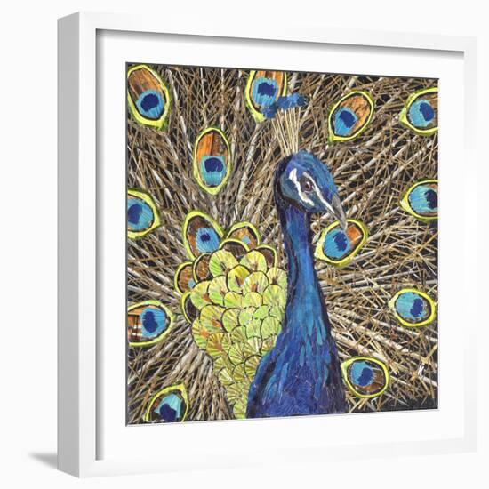 Peacock-Kirstie Adamson-Framed Giclee Print