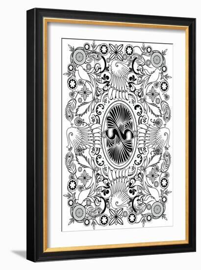 Peacock-Art House Design-Framed Giclee Print