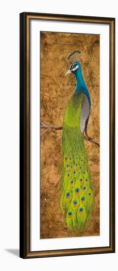 Peacocks I-Josefina-Framed Art Print