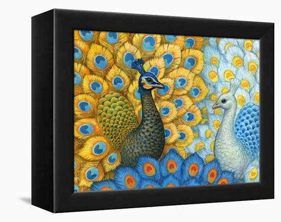 Peacocks-Maria Rytova-Framed Premier Image Canvas