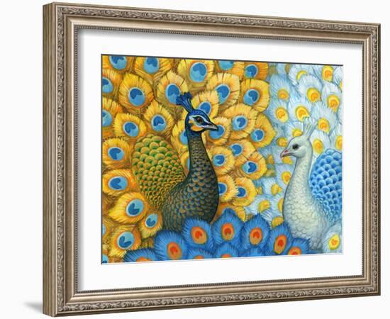 Peacocks-Maria Rytova-Framed Giclee Print