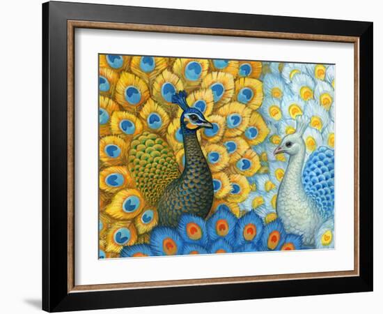 Peacocks-Maria Rytova-Framed Giclee Print