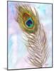 Peacocl Feather 2-Beverly Dyer-Mounted Art Print