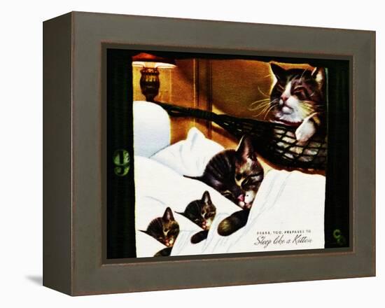 Peak and Chessie-Charles Bracker-Framed Premier Image Canvas