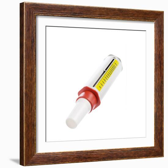 Peak Flow Meter-Science Photo Library-Framed Premium Photographic Print