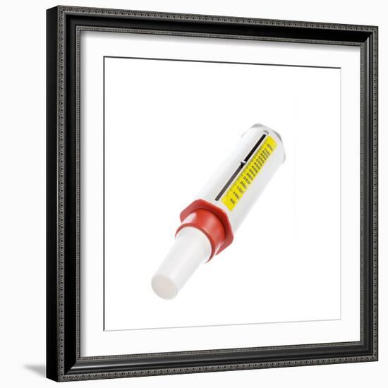 Peak Flow Meter-Science Photo Library-Framed Premium Photographic Print