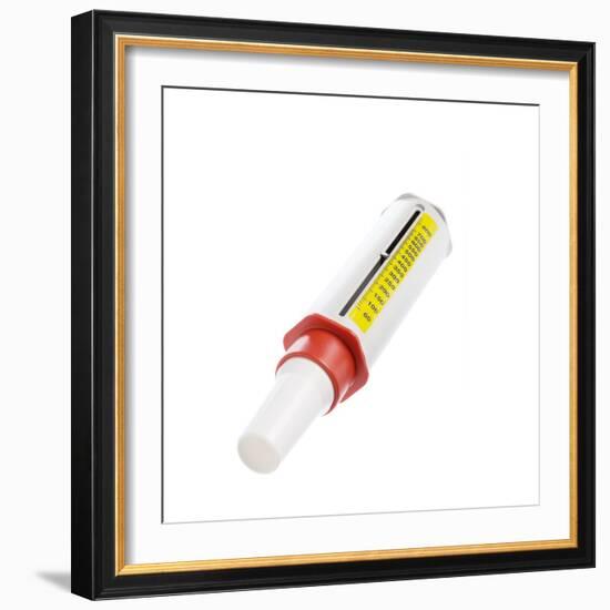 Peak Flow Meter-Science Photo Library-Framed Premium Photographic Print