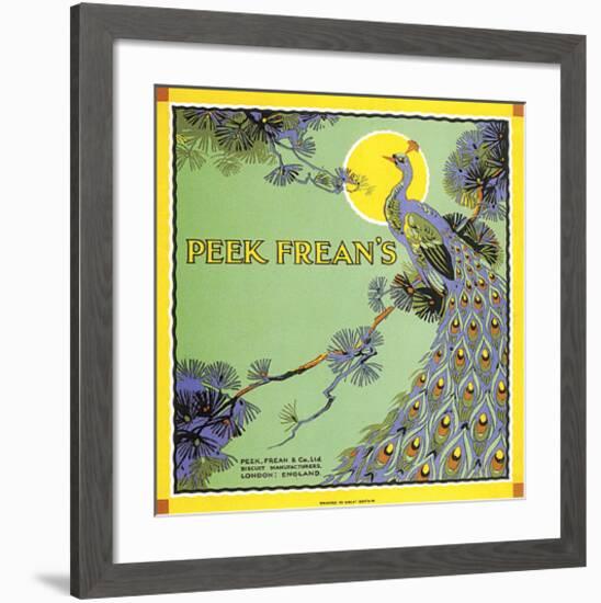 Peak Frean's-null-Framed Art Print