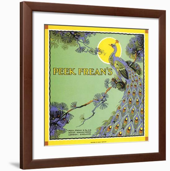 Peak Frean's-null-Framed Art Print