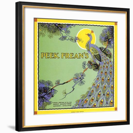 Peak Frean's-null-Framed Art Print