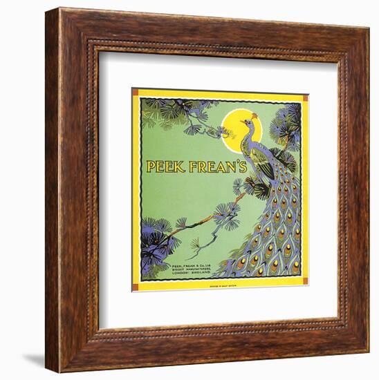 Peak Frean's-null-Framed Art Print