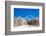 Peak of Mount Everest with snow covered forest, Himalayas, Nepal, Asia-Laura Grier-Framed Photographic Print