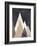 Peaks 2-Design Fabrikken-Framed Art Print