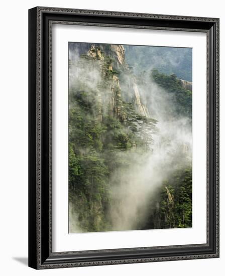 Peaks and Valleys of Grand Canyon in West Sea, Mt. Huang Shan, China-Adam Jones-Framed Photographic Print