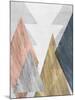 Peaks II-Jennifer Goldberger-Mounted Art Print