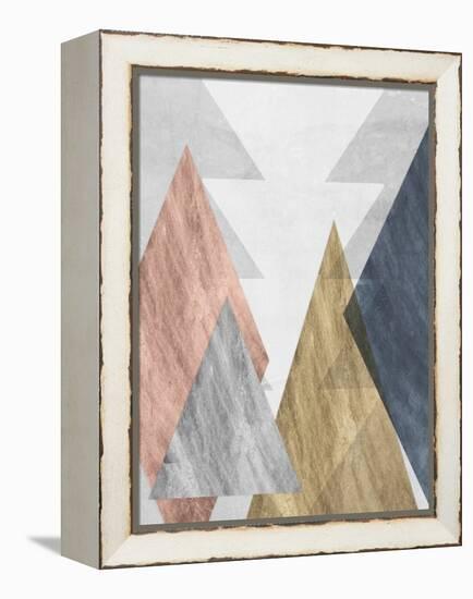 Peaks II-Jennifer Goldberger-Framed Stretched Canvas