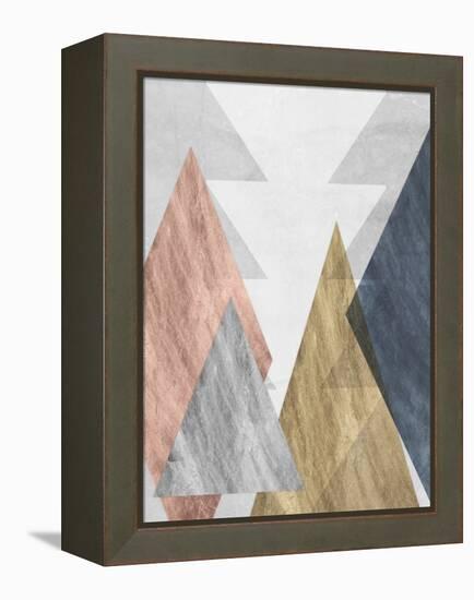 Peaks II-Jennifer Goldberger-Framed Stretched Canvas