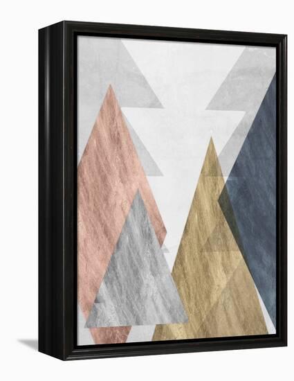 Peaks II-Jennifer Goldberger-Framed Stretched Canvas
