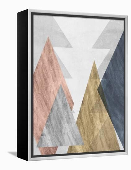 Peaks II-Jennifer Goldberger-Framed Stretched Canvas