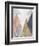 Peaks II-Jennifer Goldberger-Framed Art Print