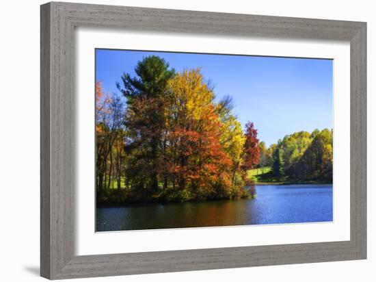 Peaks of Otter Lake IV-Alan Hausenflock-Framed Photographic Print