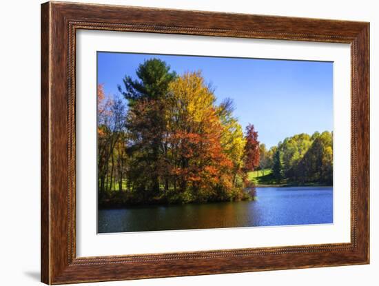 Peaks of Otter Lake IV-Alan Hausenflock-Framed Photographic Print