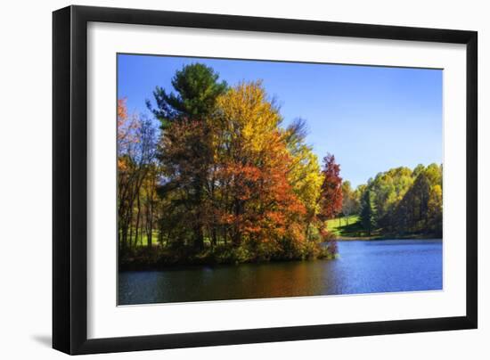 Peaks of Otter Lake IV-Alan Hausenflock-Framed Photographic Print