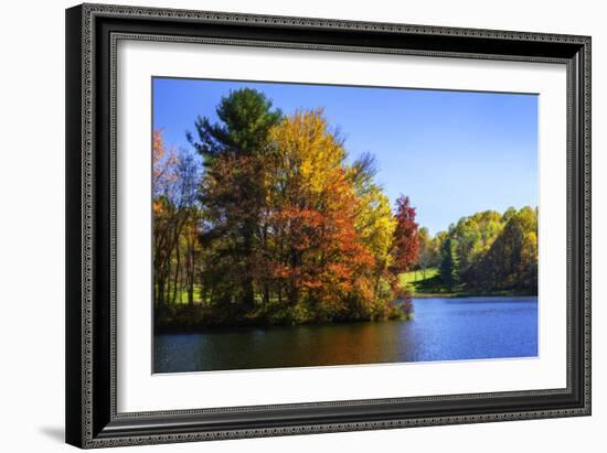 Peaks of Otter Lake IV-Alan Hausenflock-Framed Photographic Print