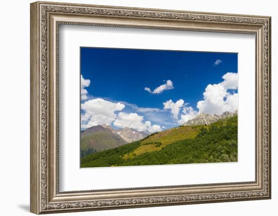 Peaks of Svaneti mountains near Adishi-Jan Miracky-Framed Photographic Print