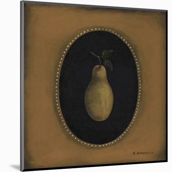 Pear 04-Barbara Jeffords-Mounted Art Print