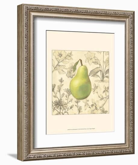 Pear and Botanicals-Megan Meagher-Framed Art Print