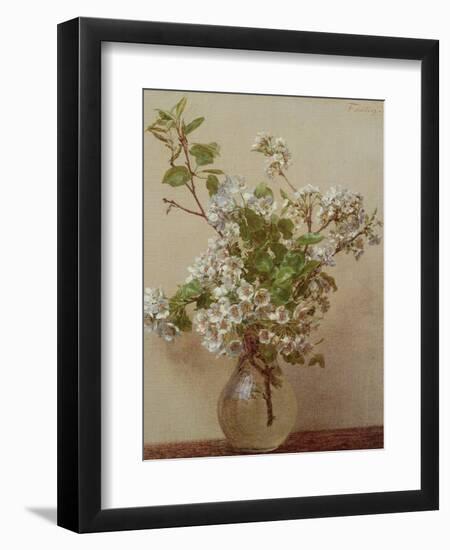 Pear Blossom, 1882-Henri Fantin-Latour-Framed Giclee Print